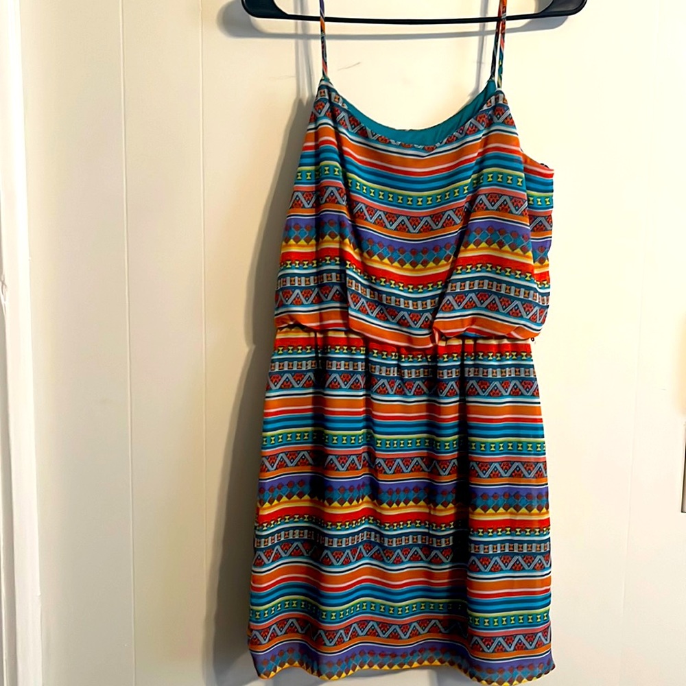 Boho style tank top dress